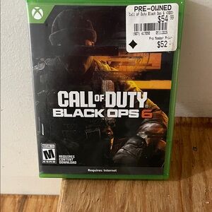 Call of Duty: Black Ops 6 - Xbox Game in Green Case